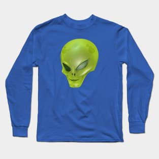 Yellow Alien Creature Long Sleeve T-Shirt